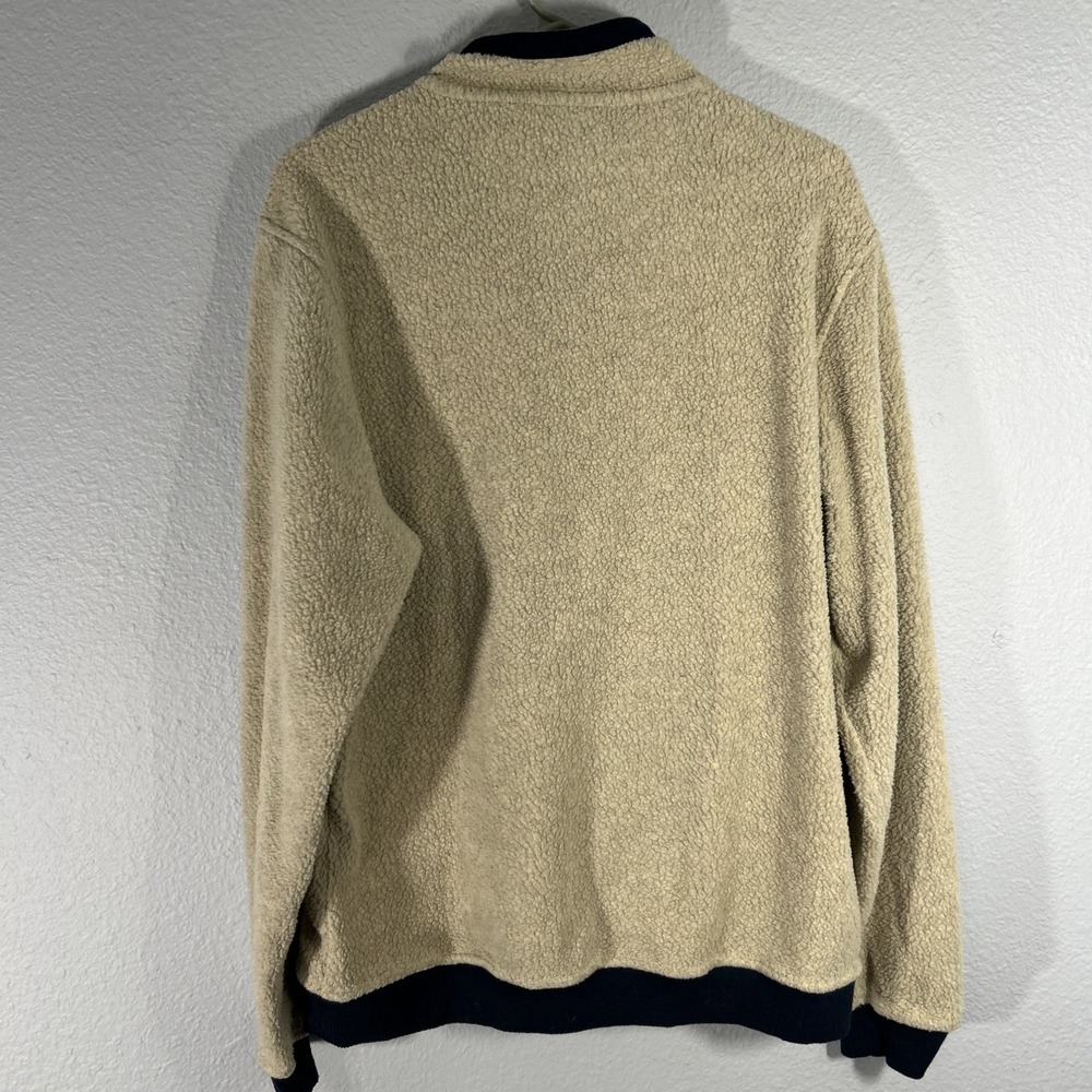 Patagonia Shearling Button Pullover Mens M Natural Fleece Sweater 26140 2022 - Picture 7 of 11